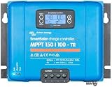 Victron Energy SmartSolar MPPT Tr VE. Can Solar Charge Controller (Bluetooth) - MPPT Charge Controller for Solar Panels - 150V 100 amp 12/24/36/48-Volt - 4