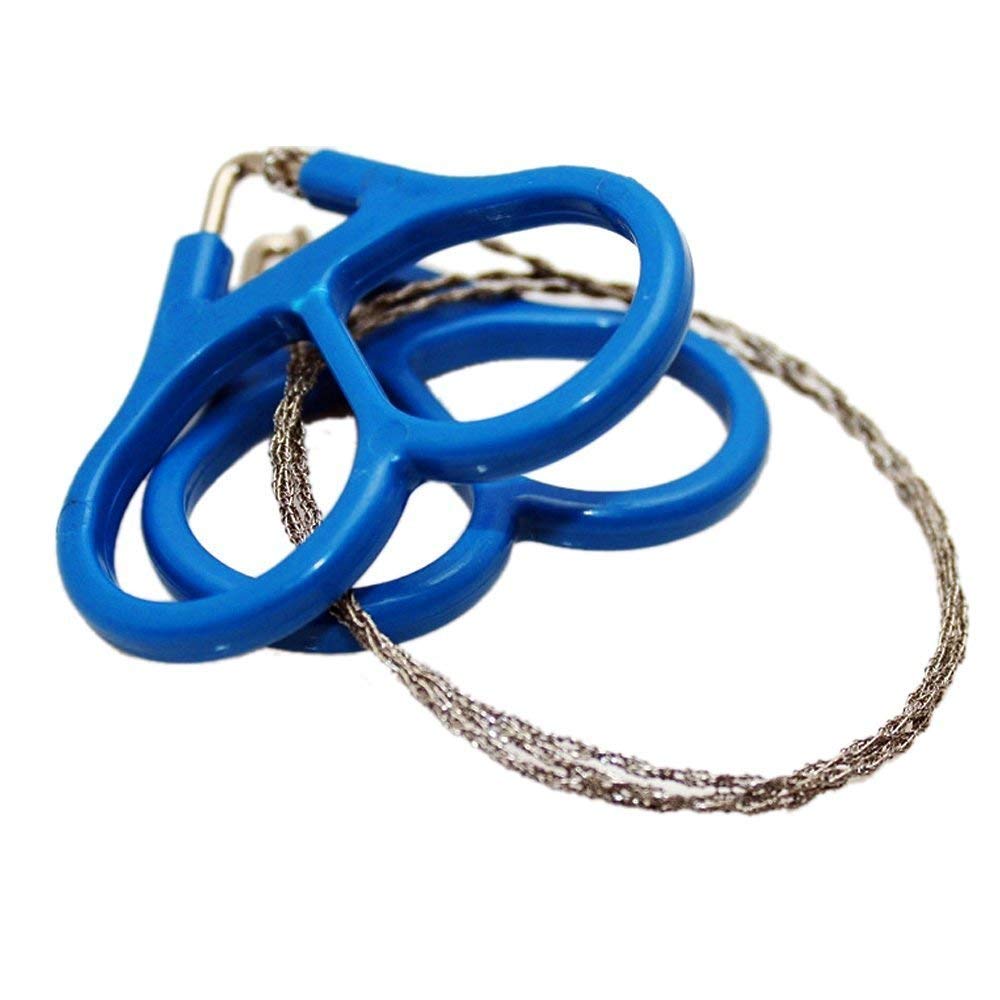 LANYUER Mini Stainless Steel Wire Saw Emergency Camping Hunting Survival Tool Chain