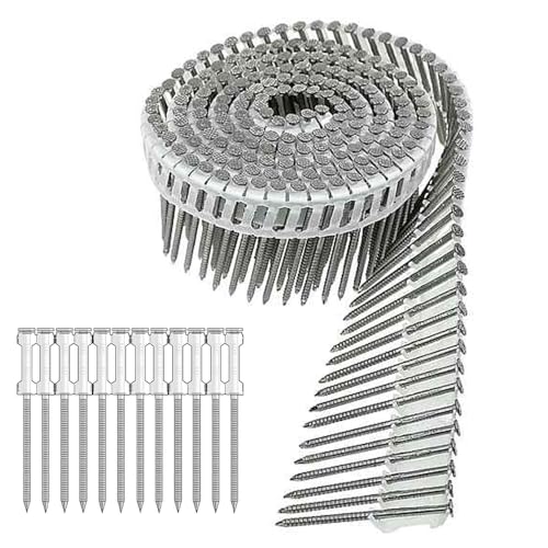Simpson Strong-Tie S13A225IPBP - 2-1/4 304SS Plastic Coil 15° Ring Shank Siding Nails