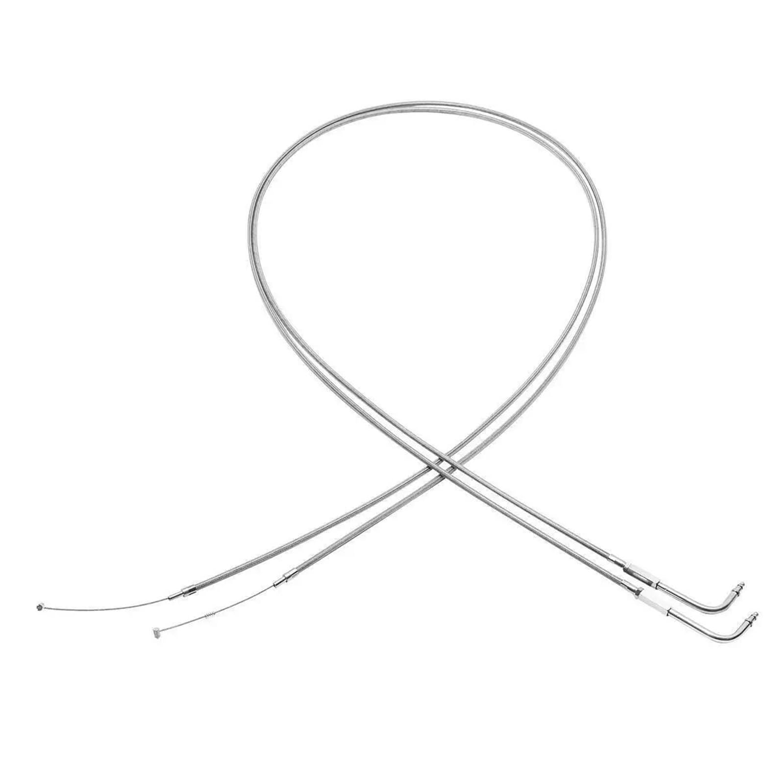 Cable De Acelerador Acero Inoxidable 190 Cm para Motocicleta para Harley Sportster XL883 XL1200 2002-2014 FLHRCI FLST FXD FLT
