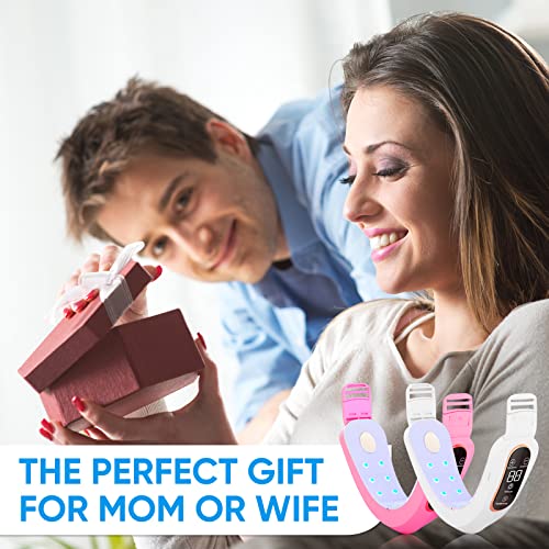 Double Chin Reducer Machine,Electric Face Lift Device,Electric V-Face,Intelligent Lifting Firming Facial Massager With Blue Light #TOP7