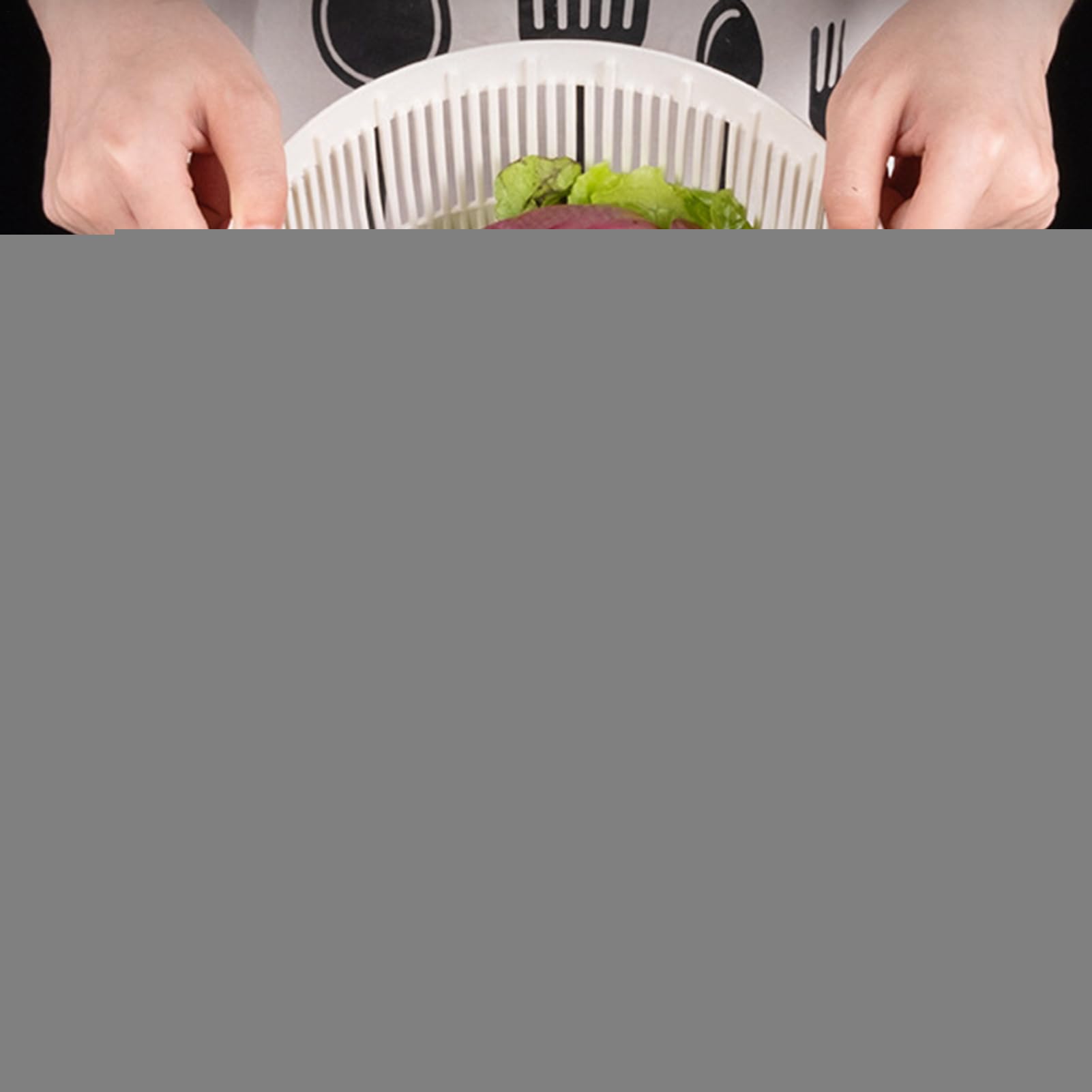Centrifuga per insalata, colino per insalata, per insalata