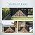 VIVOHOME 8ft Heavy Duty Indoor Outdoor Firewood Storage Log Rack with Cover Combo Set Black