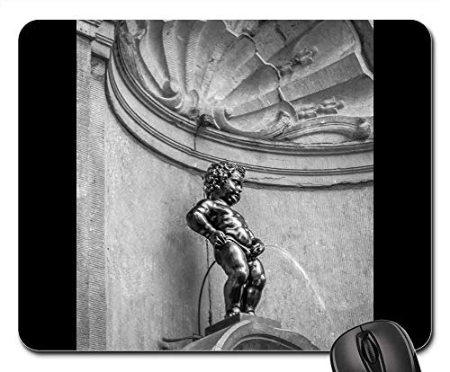 Preisvergleich Produktbild Mousepad - Manneken PIS Brüssel Belgien Belgien Sehenswürdigkeiten