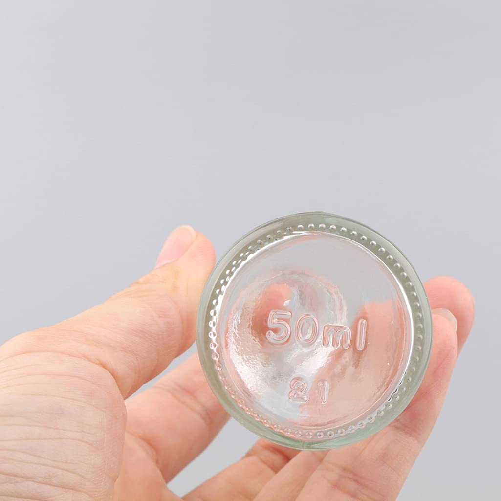 24 Piezas Transparente Frasco Cuentagotas Cristal 100ml con Cierre a Prueba de Manipulaciones , Botellas Cuentagotas Vacío con Pipeta de Vidrio, para Aromaterapia Aceites Esenciales