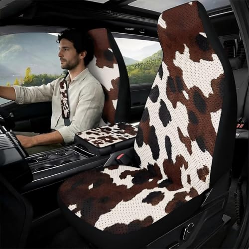 Housse de sieges auto vache brune durable pour utilitaire et camion