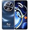 FOSSIBOT S5 Pro Android 15 Smartphone | 32GB+256GB/2TB, 6.88″ HD, 6000mAh, 50MP+8MP AI Camera – 2026 Black Cell Phone