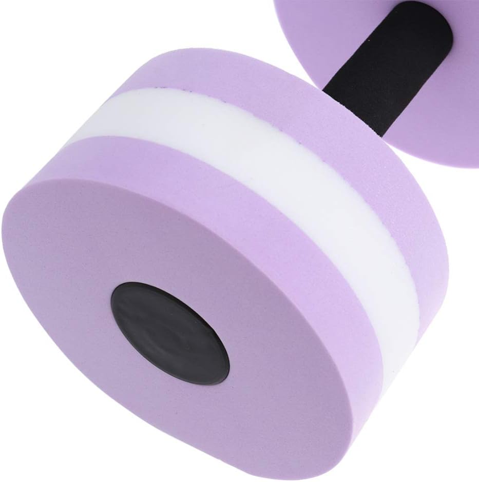 Aquatic Exercise Dumbell EVA Water Aerobics Dumbell Aquatic Fitness Barbell Foam Water Hand Bar for Pool Exercises Loss (Only 1pc)