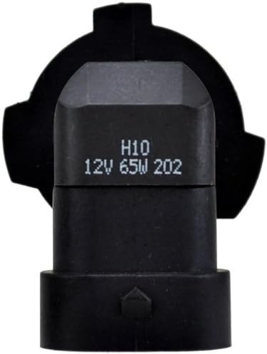 HELLA H71071012 Optilux XB Series H10 Xenon White Halogen Bulbs, 12V, 65W 2 Pack