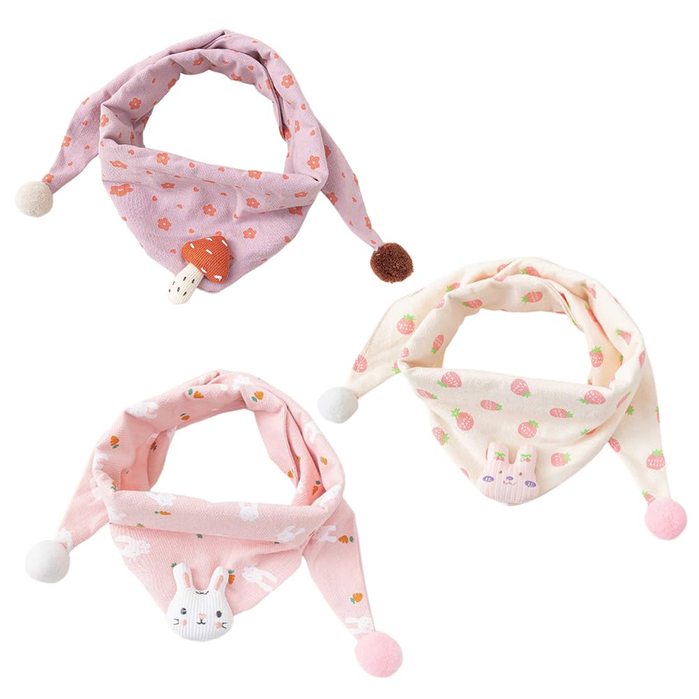 Bufandas para el cuello para niños: ropa térmica de algodón para otoño e invierno 8
