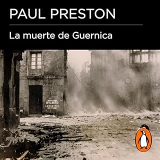 Diseño de la portada del título La muerte de Guernica