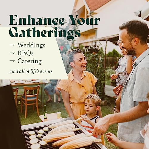 Chic Leaf Palm Leaf Trays Like Disposable Bamboo Serving Trays And Platters 15 Inch Large Round (10 Pc) - 100% Compostable Disposable Charcuterie Boards For Weddings, Events, And Catering #TOP5