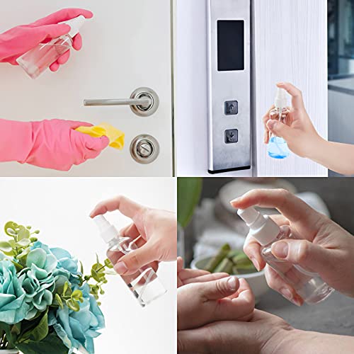 Baixinda 100ml vaporisateur vide, vaporisateur Bouteille de Voyage Plastique Réutilisables Transparent De Poche spray vide,bouteille plastique,vaporisateur plante.(5PCS) - Image 8