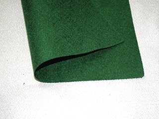 CRS VENDOR LTD. Acrylic Felt Baize Craft/Poker Fabric Material - Bottle Olive Green, 1Mtr - 150cmx100cm