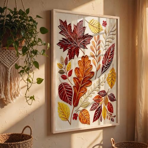Image of kotart Abstract Floral Art WALL Framed Painting | Big Aesthetic WALL Framed Paintings for Living Room Bedroom Wall Decor (14X20 inch)