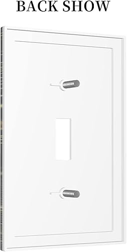 Miniatura 4 de Cubierta de interruptor de luz de palanca de hojas tropicales negras y doradas, hoja de palmera, decoración de 1 cuadrilla, placa frontal eléctrica