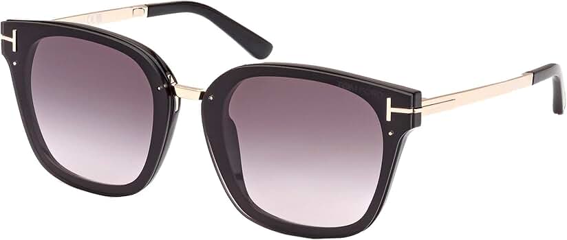 Amazon | Tom Ford PHILIPPA-02 FT 1014 Shiny Black/Grey
