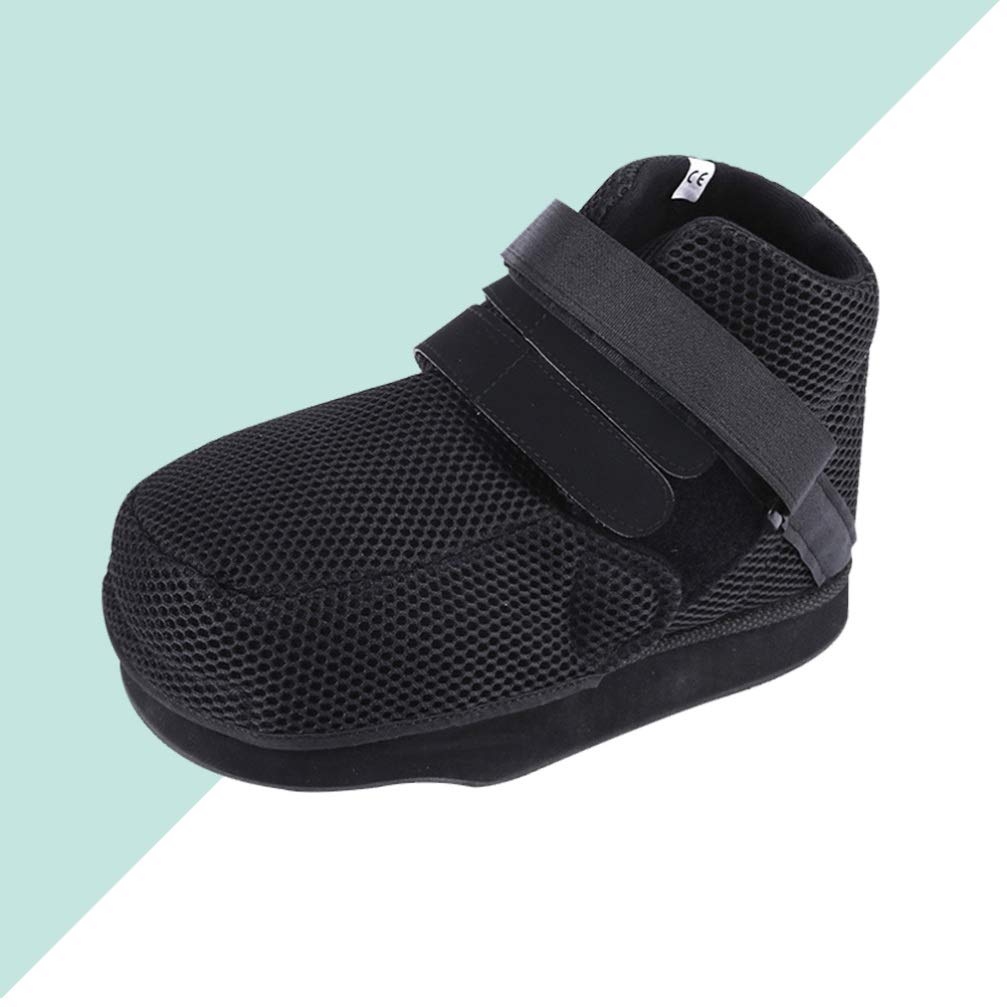 SUPVOX Post Op Shoe Post Op Shoe Adjustable Medical Walking Boot Post Injury Surgical Foot Cast Toe Orthopedic Support Brace for Broken Bone Fracture Size L Broken