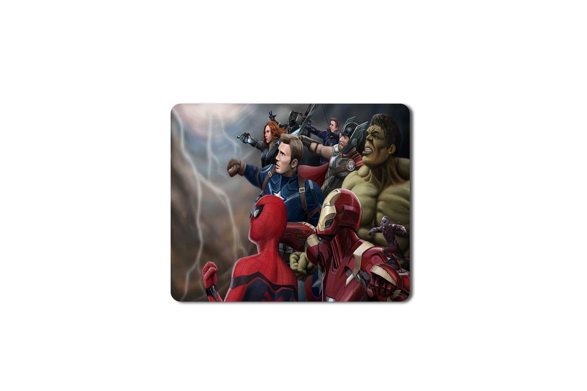 5 AceAvengers 3D Printed Designer Speed Mouse pad for PC/Laptop |7x8.5 Inches