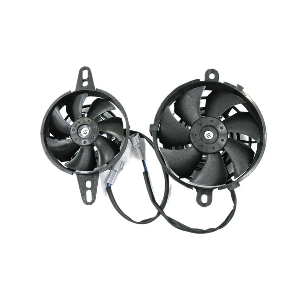 Motocicleta Radiador Ventilador Ventilador radiador para Motocicleta 4" y 5" para Motocross, Universal, Ultrafino, Gran caudal, estándar, Accesorio para Ventilador de refrigeración de Aceite de Motor