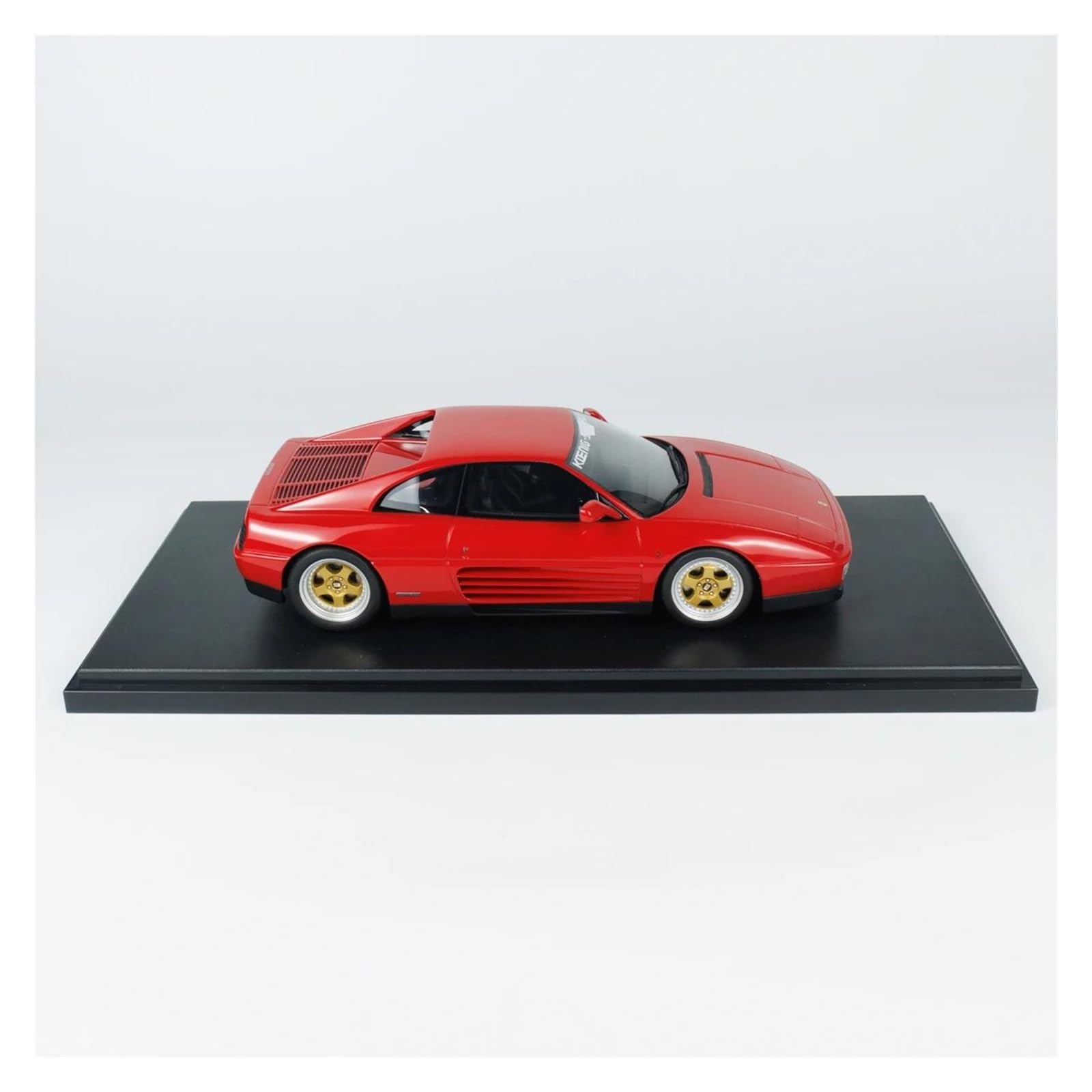Metallo Scala Replica Resina 1 18 Adatta Per Modello Di Auto Statica Simulata Ferrari Koenig 348 Ornamento Commemorativo Hobby Veicoli Giochi Set