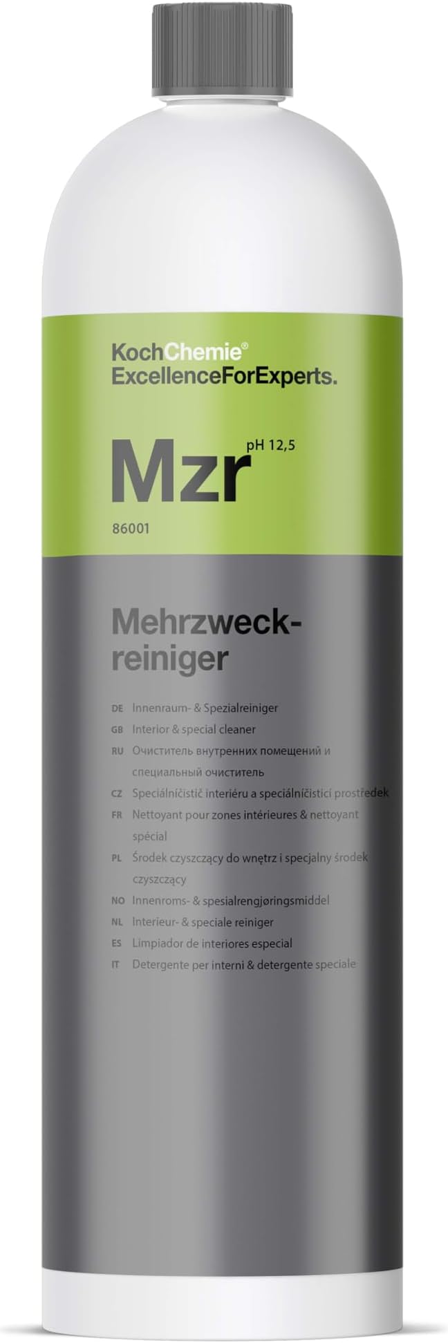 Koch-Chemie Mehrzweckreiniger Interior & Special Cleaner|1 Ltr|Highly effective alkaline intensive cleaner for cars, industrial and building cleaning|Since 1968