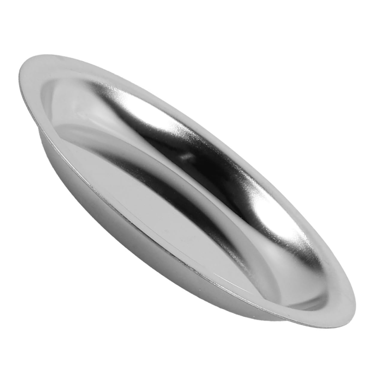 SOLUSTRE Decorative Stainless Steel Tea Bag Holder Saucer Round Metal Plate for Dining Tables Tea Bag Coaster for Home Tearoom Restaurant Use