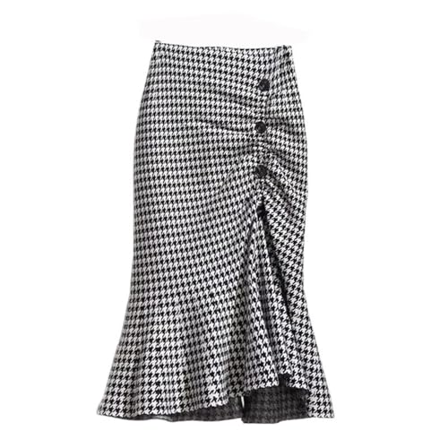 Lady's Skirts Casual Print Loose Midi Skirt for Women