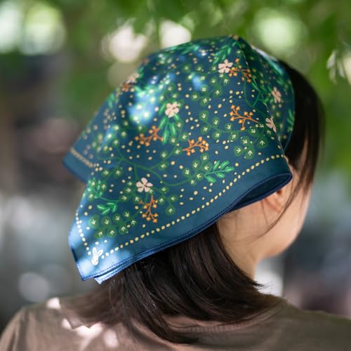 Image of WHTE MOSS Bandana - 100% Cotton Extra Soft Scarf Handkerchief for Men & Women