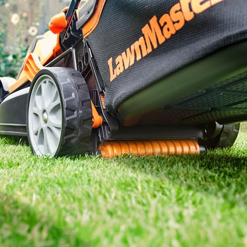 LawnMaster MX 24V 34cm Mower with 2 Batteries