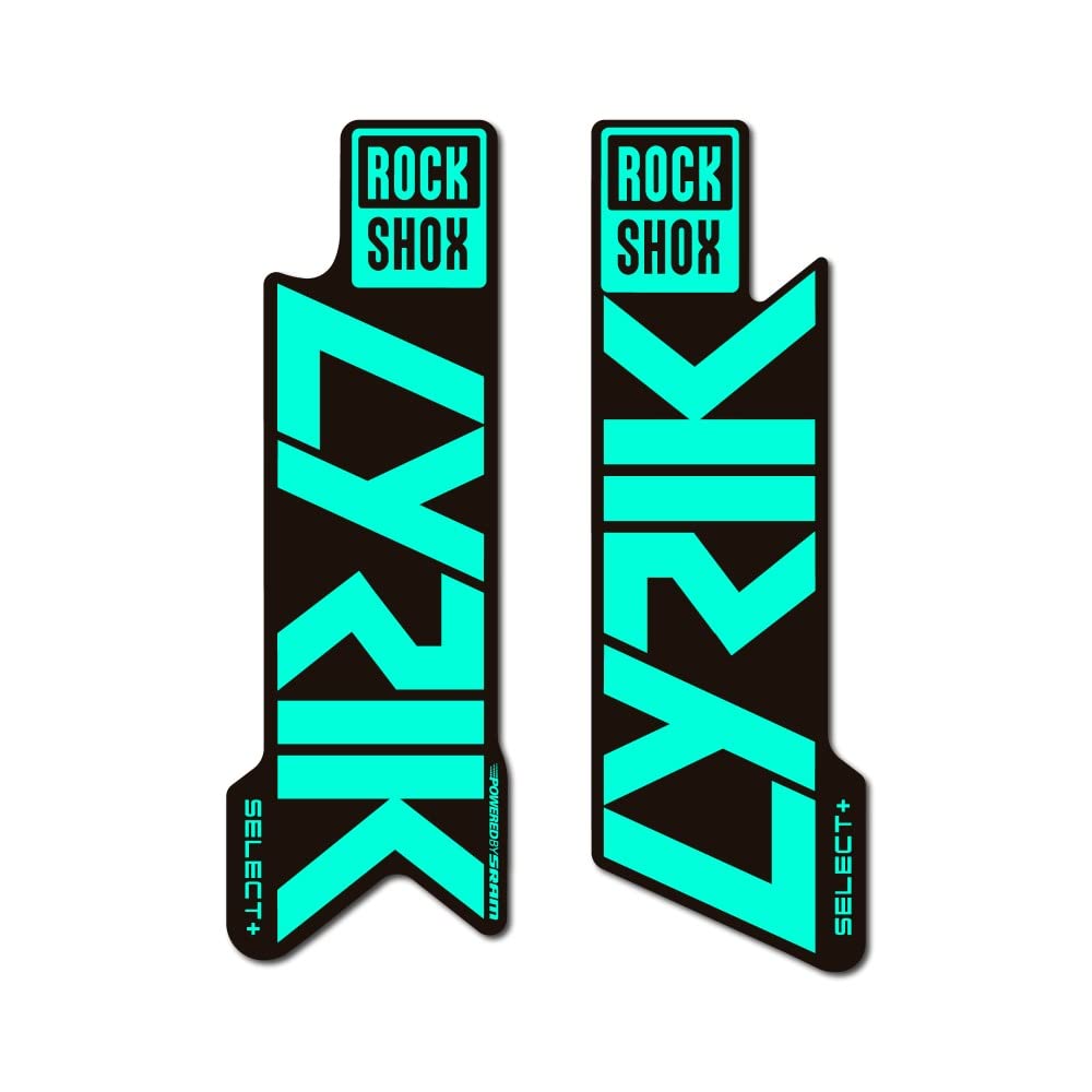Pegatinas para Horquilla Rock Shox Lyrik Select Plus 2023 en vinilo adhesivo Pegatinas para Horquilla Rock Shox Lyrik Select Plus 2023 en vinilo adhesivo