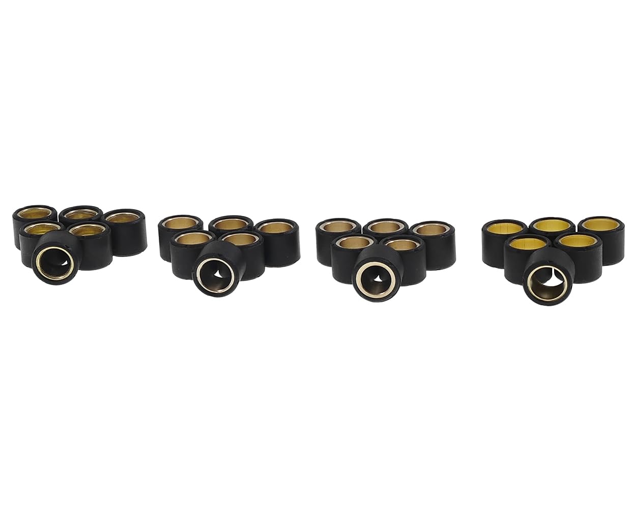 Set de poids de variateur compatible pour Yamaha Neos Aerox Jog 50 15 x 12 mm 4,0 4,5 5,0 5,5 g