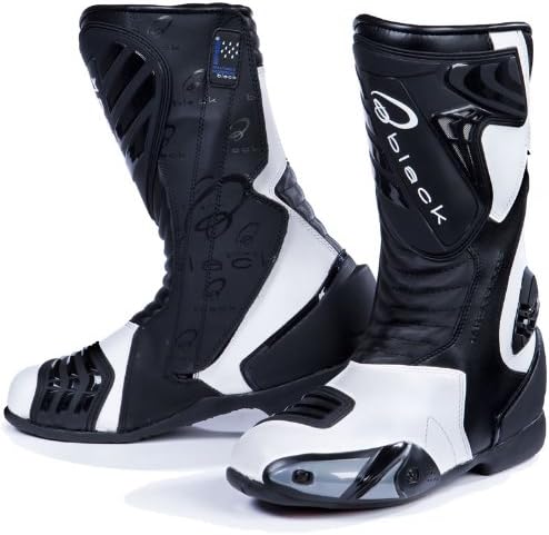 Black Zero Motorcycle Boots