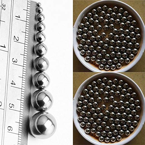 400 Pallini Acciaio 6 Mm Per Catapulta - Munizioni Sferiche Per Fionda - Foto 5