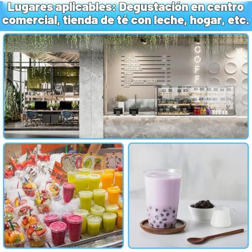 Miniatura 7 de Sltaxar 300 Pcs Vasos De Chupito De Plástico 20ml 2cl - Reutilizables Transparentes Para Tequila, Vodka, Whisky