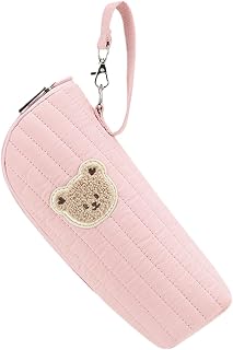 Insulated Baby Bottle Bag, Adorable Bear Style, 8x7x22cm, Thermal Baby Bottle Holder, Breast Milk Transport Tote, Easy To Clean, For Small Snacks Or Drinks