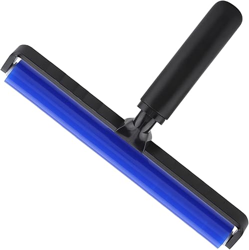 Miniatura 6 de Trapeador, rodillo de silicona para suciedad, rodillo antiestático de 4/6/8/12 pulgadas para pantalla, vidrio y película (12 pulgadas)