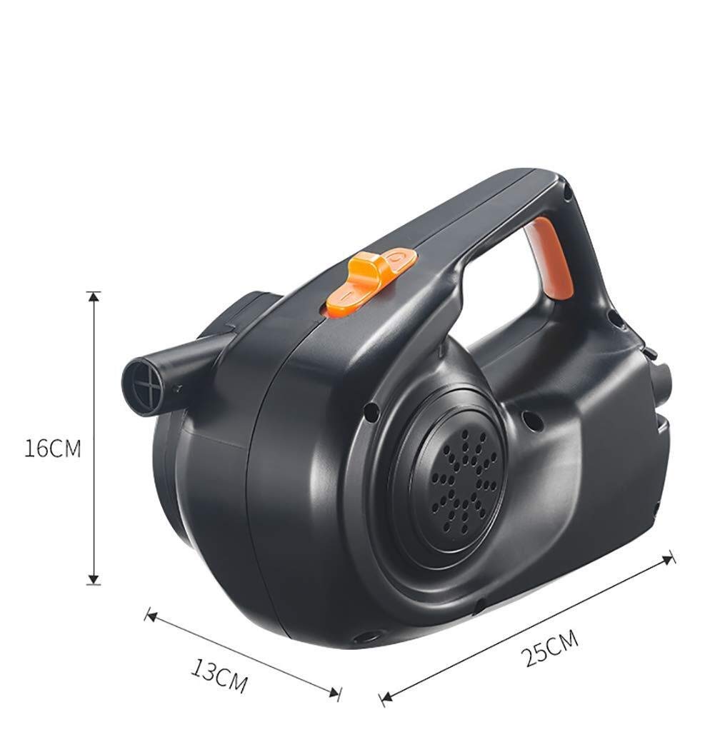 Multifunzione Pompa di Materasso ad Aria elettrica Pompa di Materasso ad Aria Pompa lhzhh Portatile Gonfiabile Gonfiatore di Viaggio gonfiatore per, Piscine, Barche, zattera