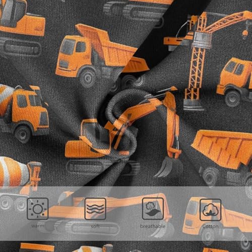 Joisal Girls Underwear Toddlers 2t Cotton Girl Panties Cute Fancy Underpants Briefs Construction Vehicles Excavator Black3