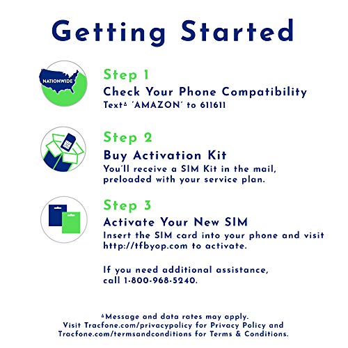 Tracfone 20 Monthly Carrier Subscription for Unlimited Talk, Tex