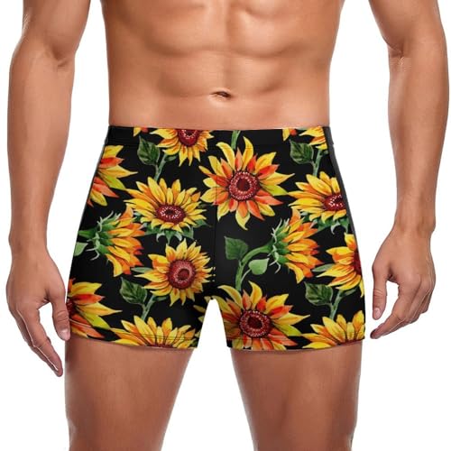 Maillot de bain pastel tournesol homme idéal pour la plage et piscine