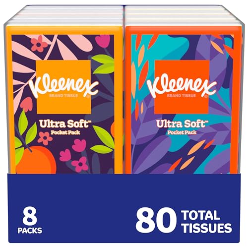15% coupon - Kleenex Facial Tissues, 8 On-The-Go Packs