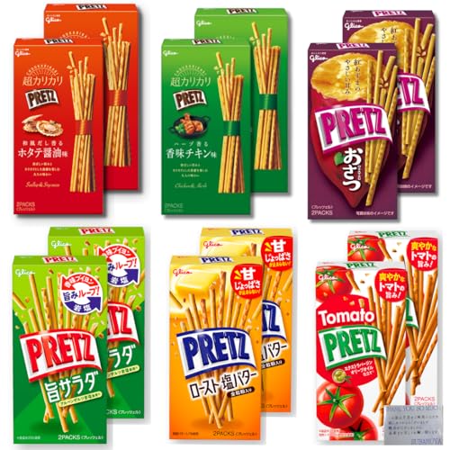 【プリッツ6種12箱セット】プリッツ 6種アソート 各2箱合計12箱 PRETZのサムネイル
