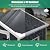 Seizeen 6x4.4ft Resin Shed with Floor, Waterproof Outdoor Plastic Shed w/Lockable Doors, Window & Vents, Outdoor Storage Shed for Storing Lawn Mower, Patio Furniture, Tools, Bike (Dark Gray)