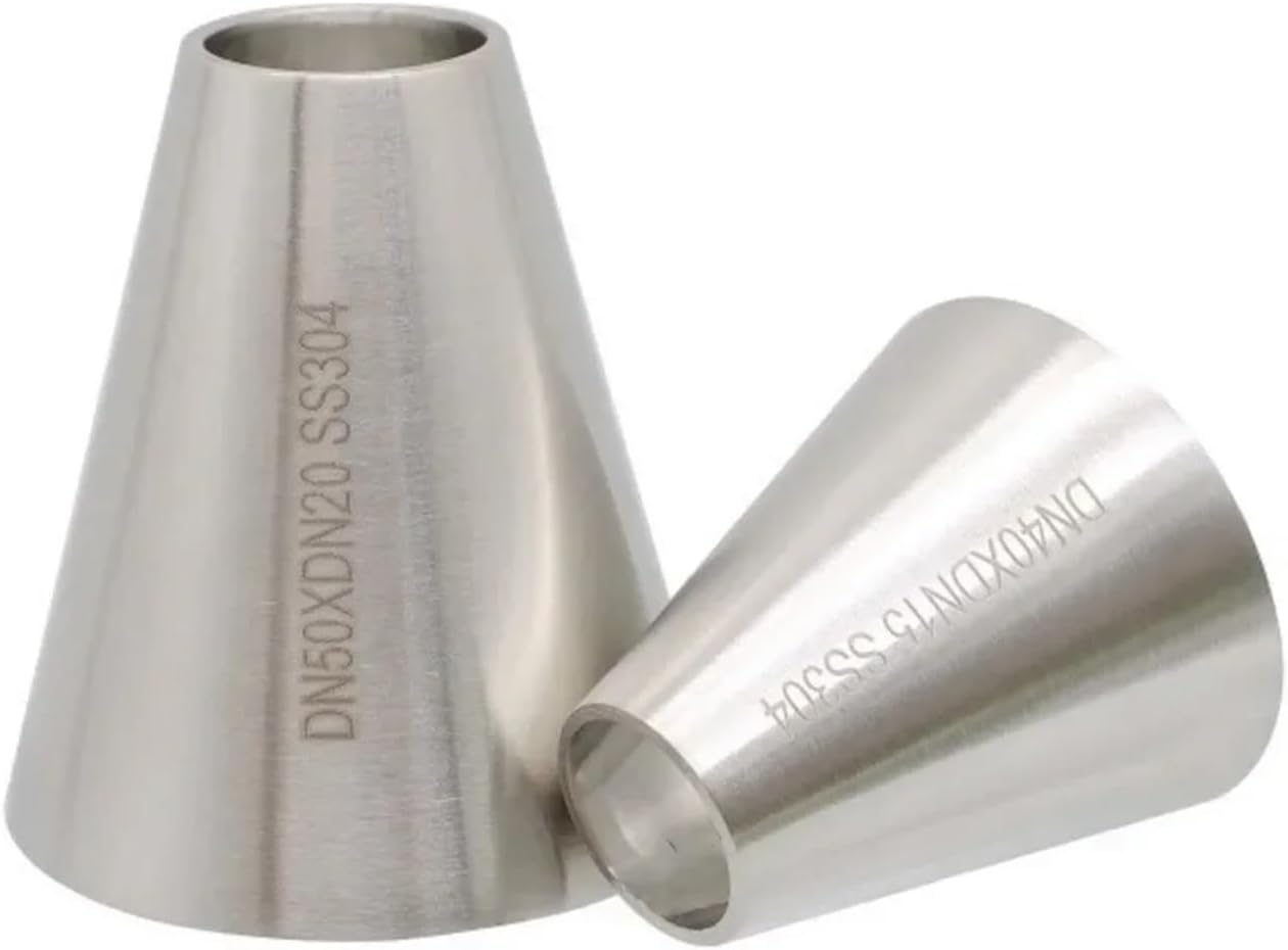 1pc DN10-DN100 12-104mm Tube OD Butt Weld Reducer SUS 304 316L Sta
