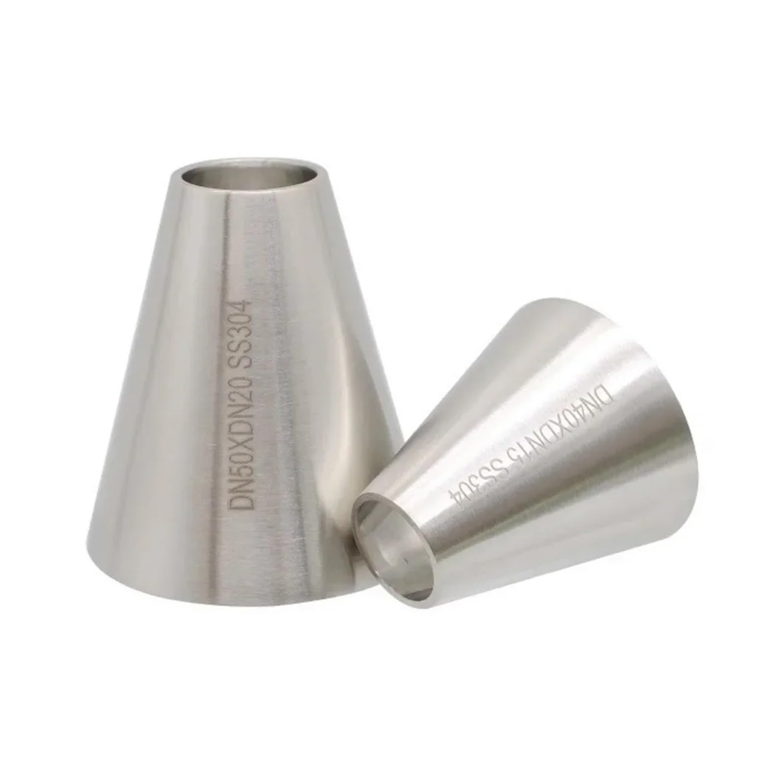 Sfngxxag One Color 1Pc Dn10-Dn100 12-104Mm Tube Od Butt Weld Reducer Sus 304 316L Stainless Steel Pipe Fitting Connector (304,28X22 Dn25xdn20)
