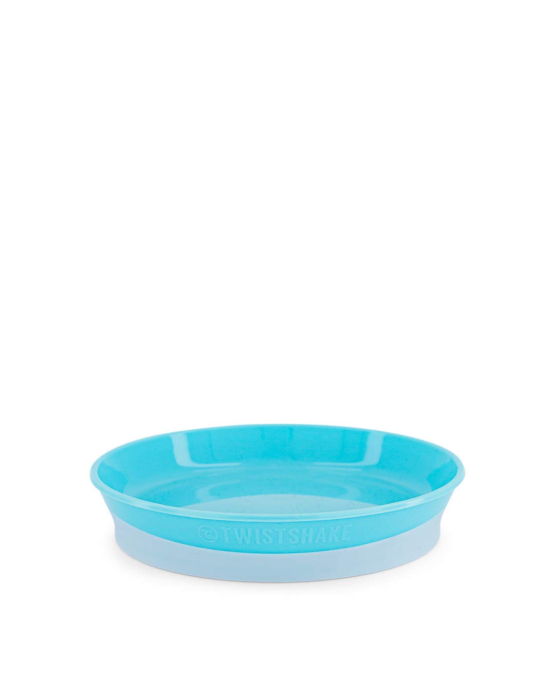 TWISTSHAKE Plato Sellado con Tapa PP y Fondo de Silicona, Alimentación para bebes, Vajilla Libre de BPA, 6+ Meses, Azul Pastel