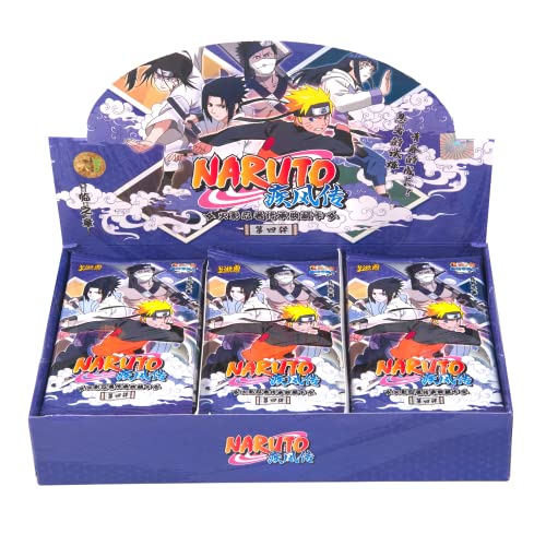 Aw Anime Wrld Ninja Cards Booster Box - Official Anime Ccg Collectable Playing/Trading Card Pack - Tier 1 - (Flash 10 Packs) #TOP1