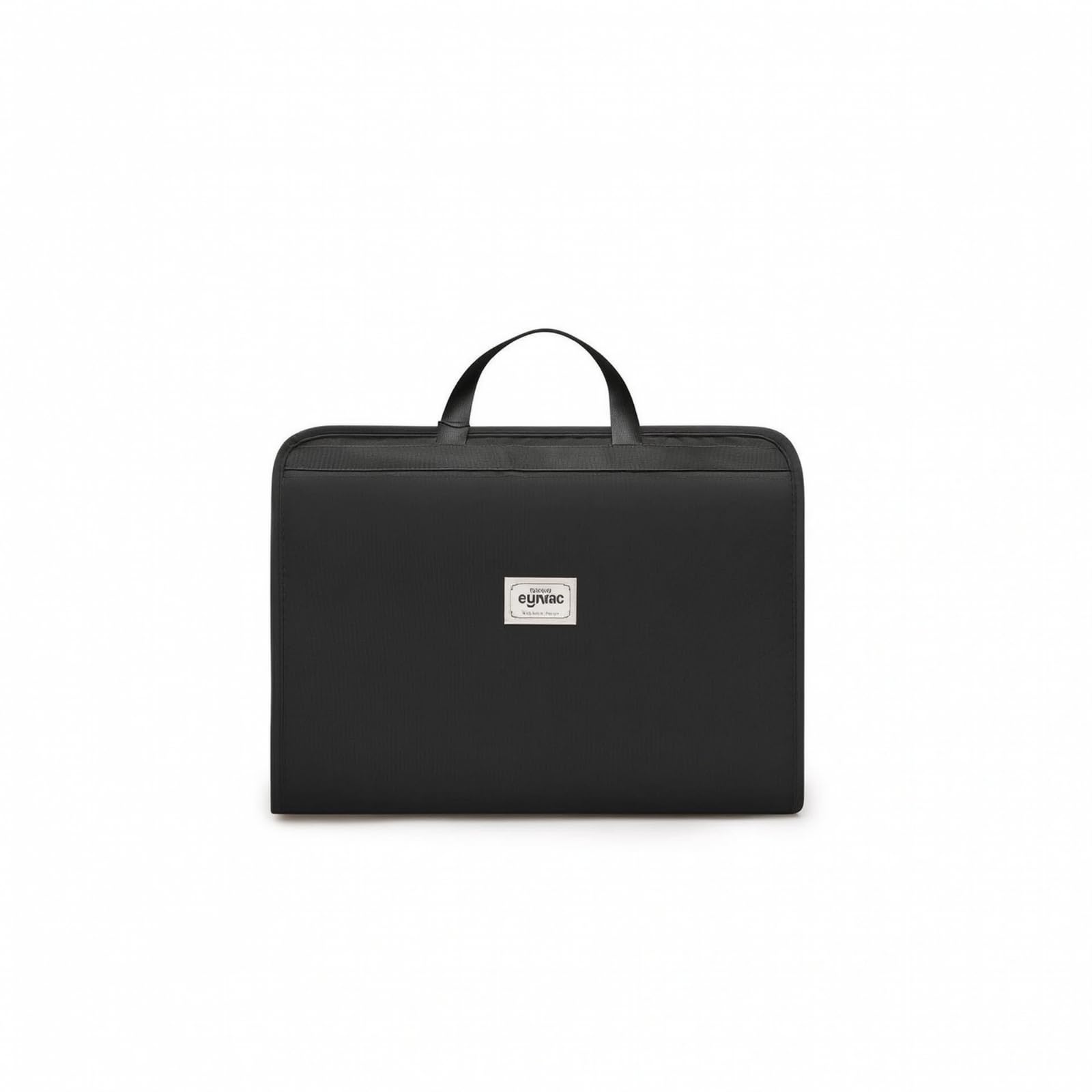 Organizzatore con Scomparti a Rete Resistente All'acqua Borsa da Pieghevole Lavabile in Lavatrice Borsa da con Maniglia per Valigia, Nero, 44.5 33.5 12CM
