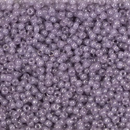 Miyuki Seed Bead 8/0 Lavender Opaque 22Gram Vial of Japanese Glass Beads